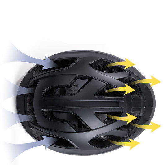 Bicycle Helmet with LED Light