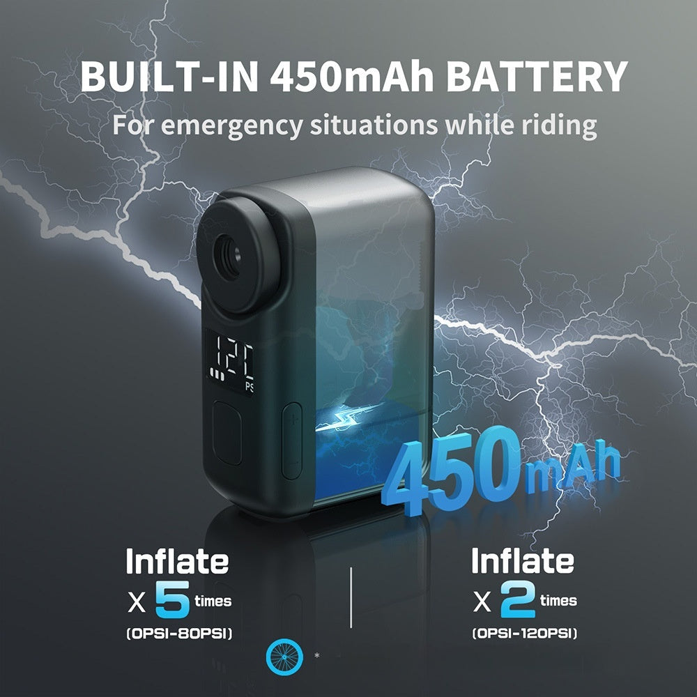 Portable High-pressure Electric bicycle pump