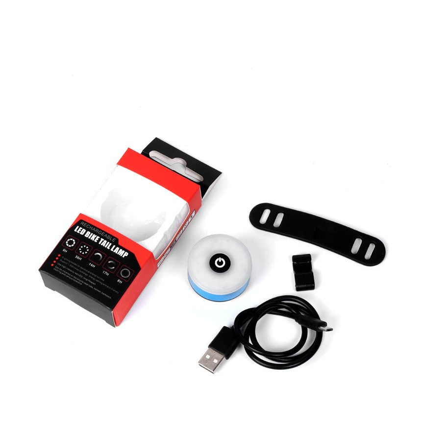 Night lights for cycling equipment at night for seatpost