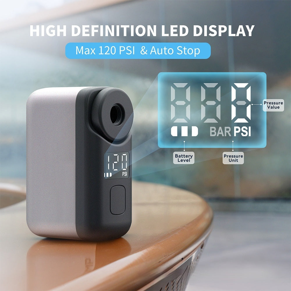 Portable High-pressure Electric bicycle pump